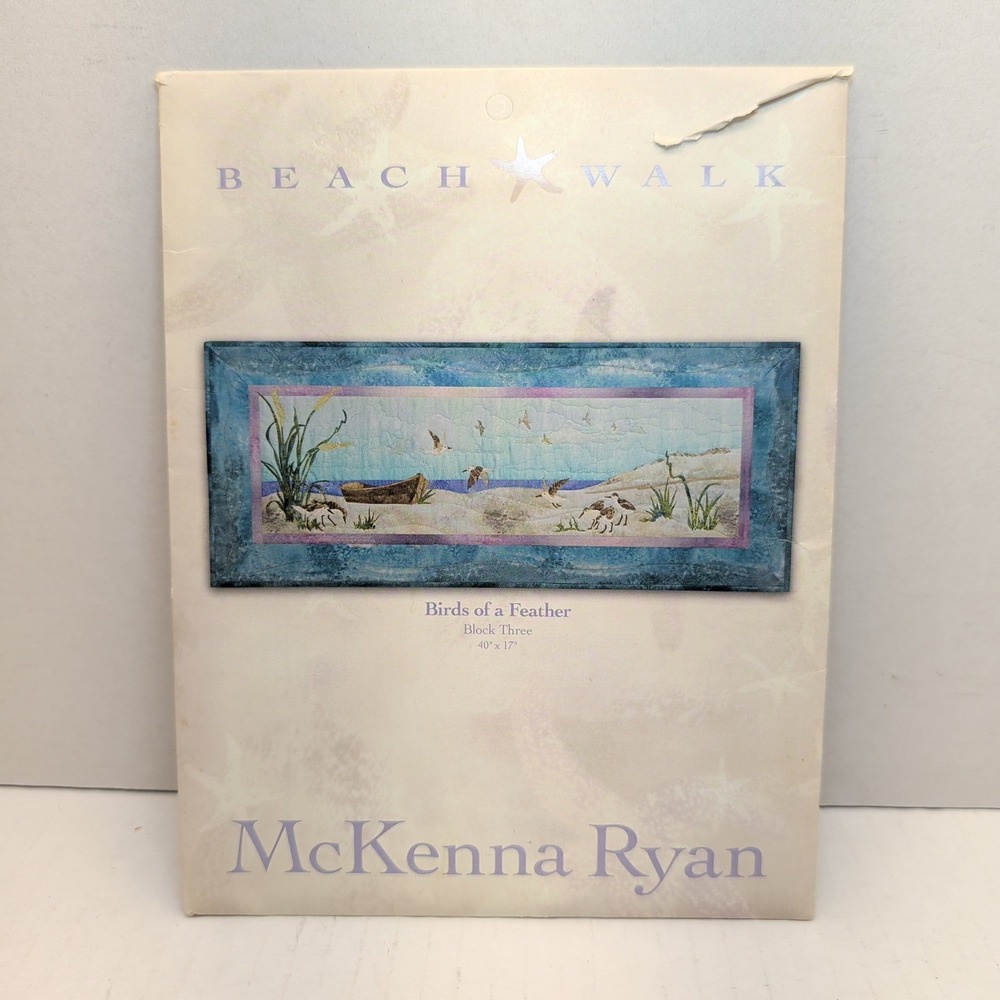 McKenna Ryan Beach Walk Birds of a Feather Block Three Quilt Pattern BW03